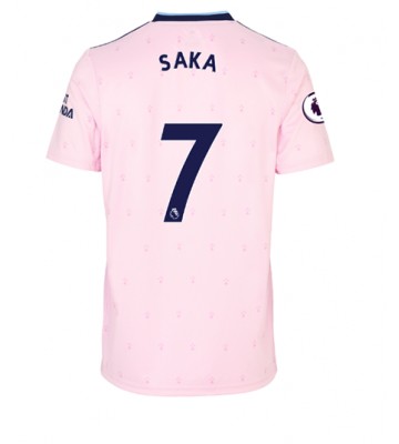 Arsenal Bukayo Saka #7 Tredjedrakt 2022-23 Kortermet